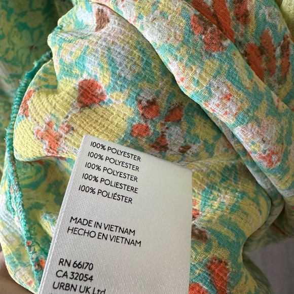 Free People Feeling Groovy Midi Dress size Large - Picture 8 of 10